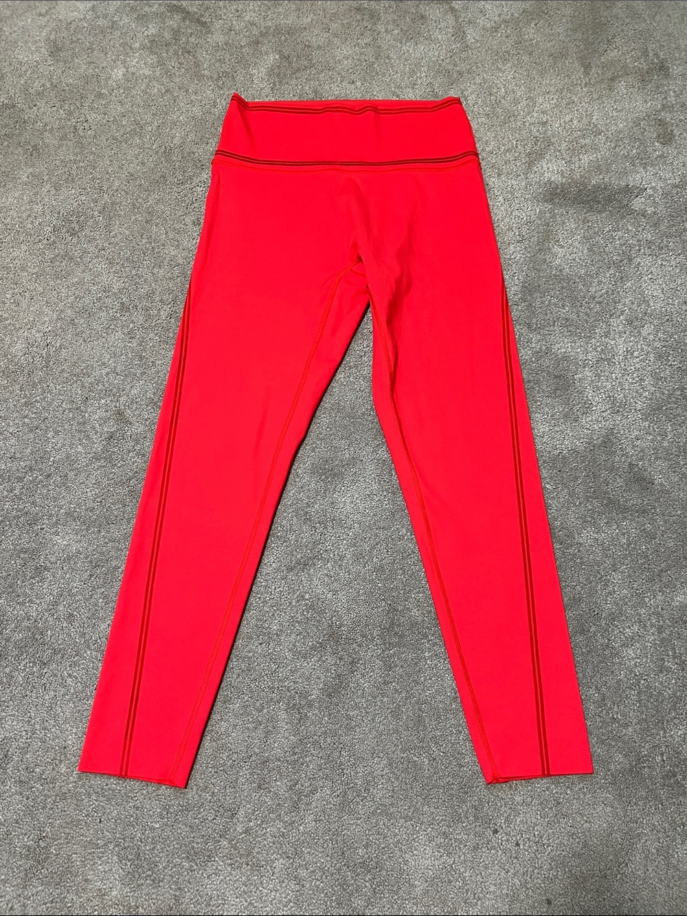 Aerie Offline Seamless 7/8 Red Leggings High Waisted size large
